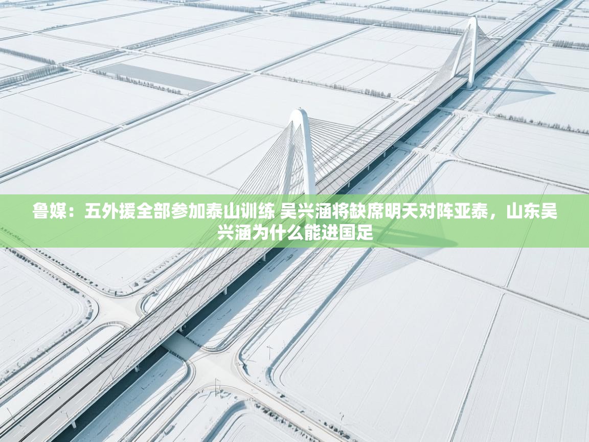 爱游戏体育下载-鲁媒：五外援全部参加泰山训练 吴兴涵将缺席明天对阵亚泰，山东吴兴涵为什么能进国足  第3张